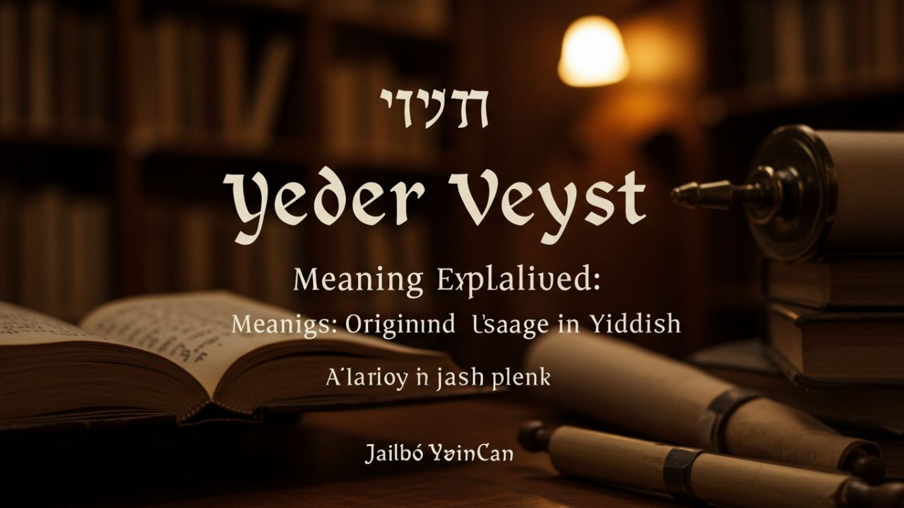yeder veyst meaning